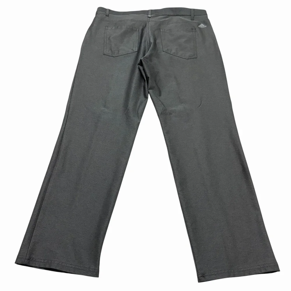 Adidas Golf Pants Mens Gray‎ Stretch Performance 5 Pocket Straight